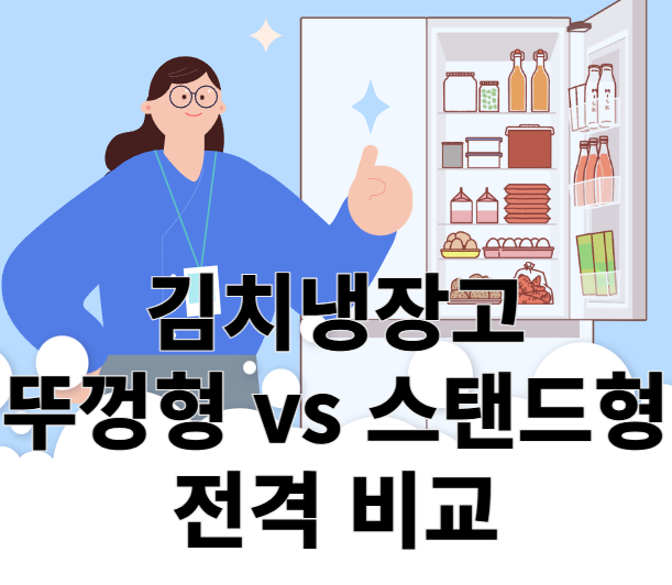 Read more about the article 김치냉장고 뚜껑형 vs 스탠드형 비교분석